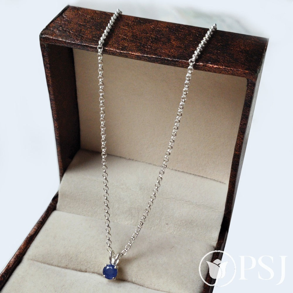 Sapphire & Diamond Necklace – Forever Today by Jilco