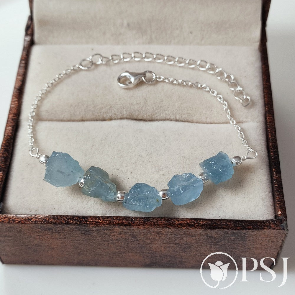 Turquoise Sterling Silver Bracelet (Design B3) | GemPundit