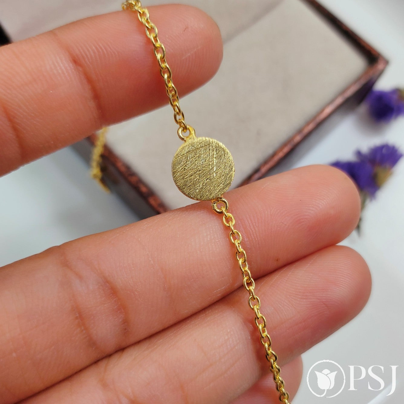 Buy Layered Coin Charm Gold Plated Bracelet Online At Best Price  Tata CLiQ